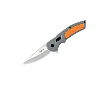 Buck Hexam Folding, Grijs/Oranje