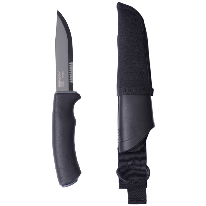 Morakniv Bushcraft BlackBlade™ SRT (S) – Zwart