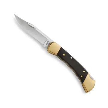 Buck 110 Folding Hunter®, Met vingergroeven