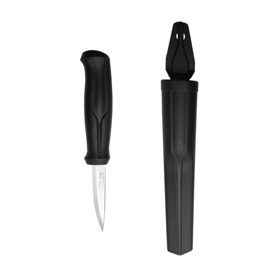 Morakniv houtsnijmes Basic (S) Zwart